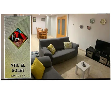 Atic El Solet. Apartment *